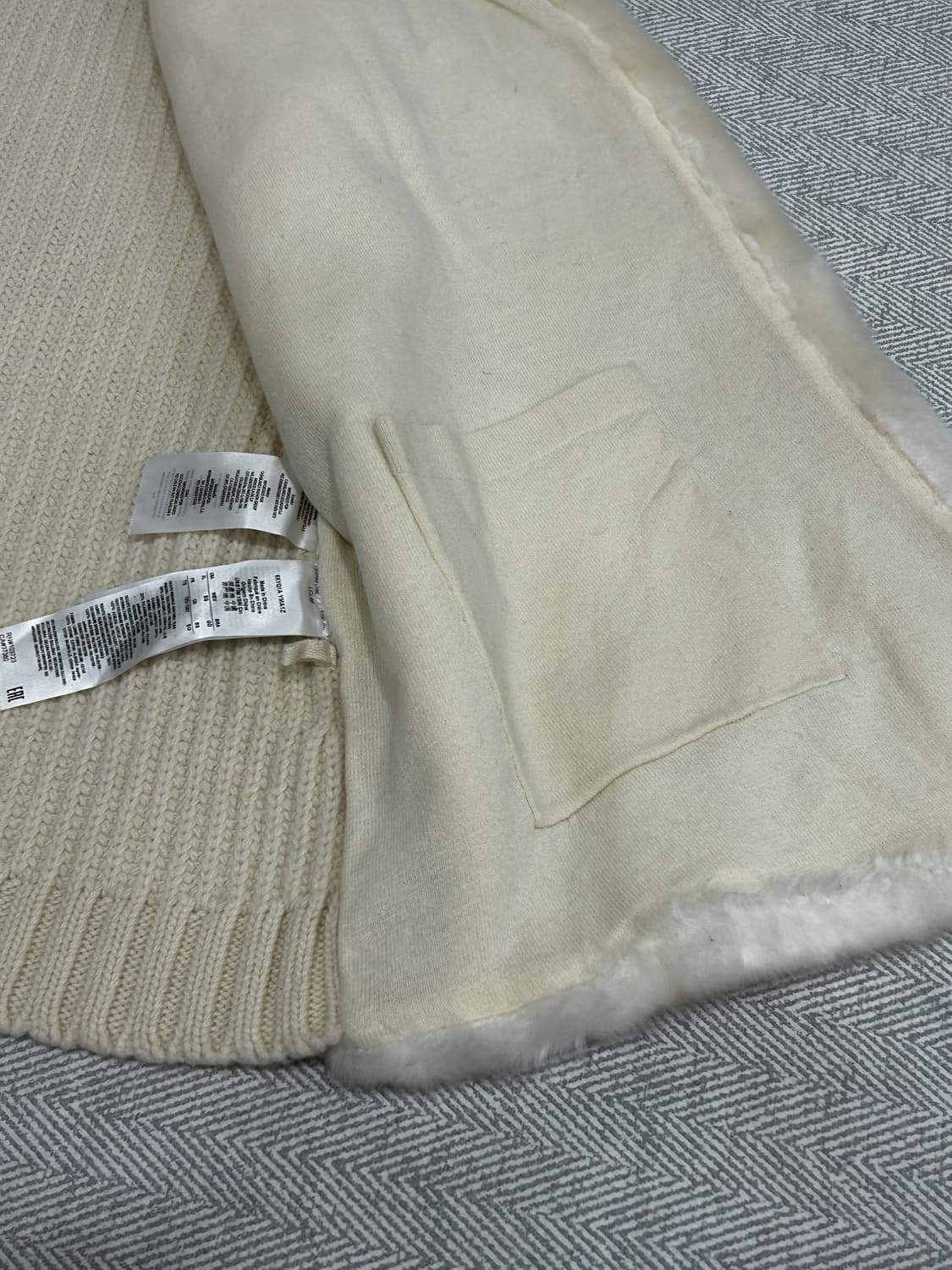 A|X 아르마니익스체인지 퍼 니트 조끼 남성 XL 105 상품이미지6