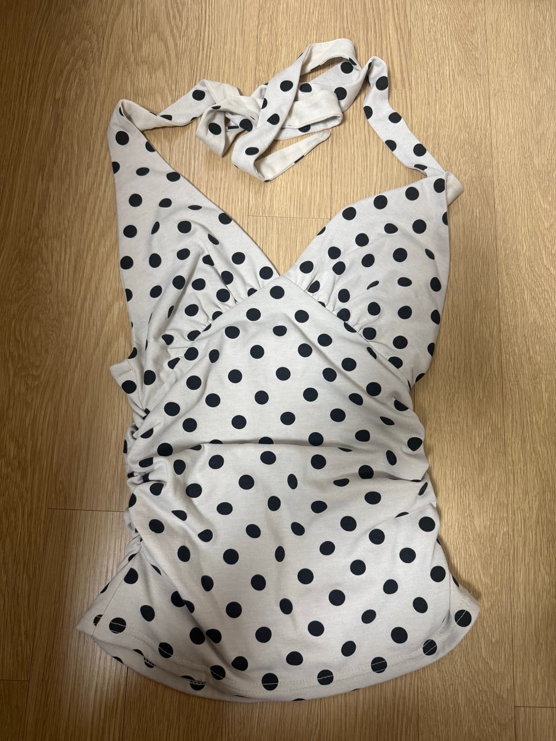 Sculptor 스컬프터 도트 홀터 탑 상품이미지4