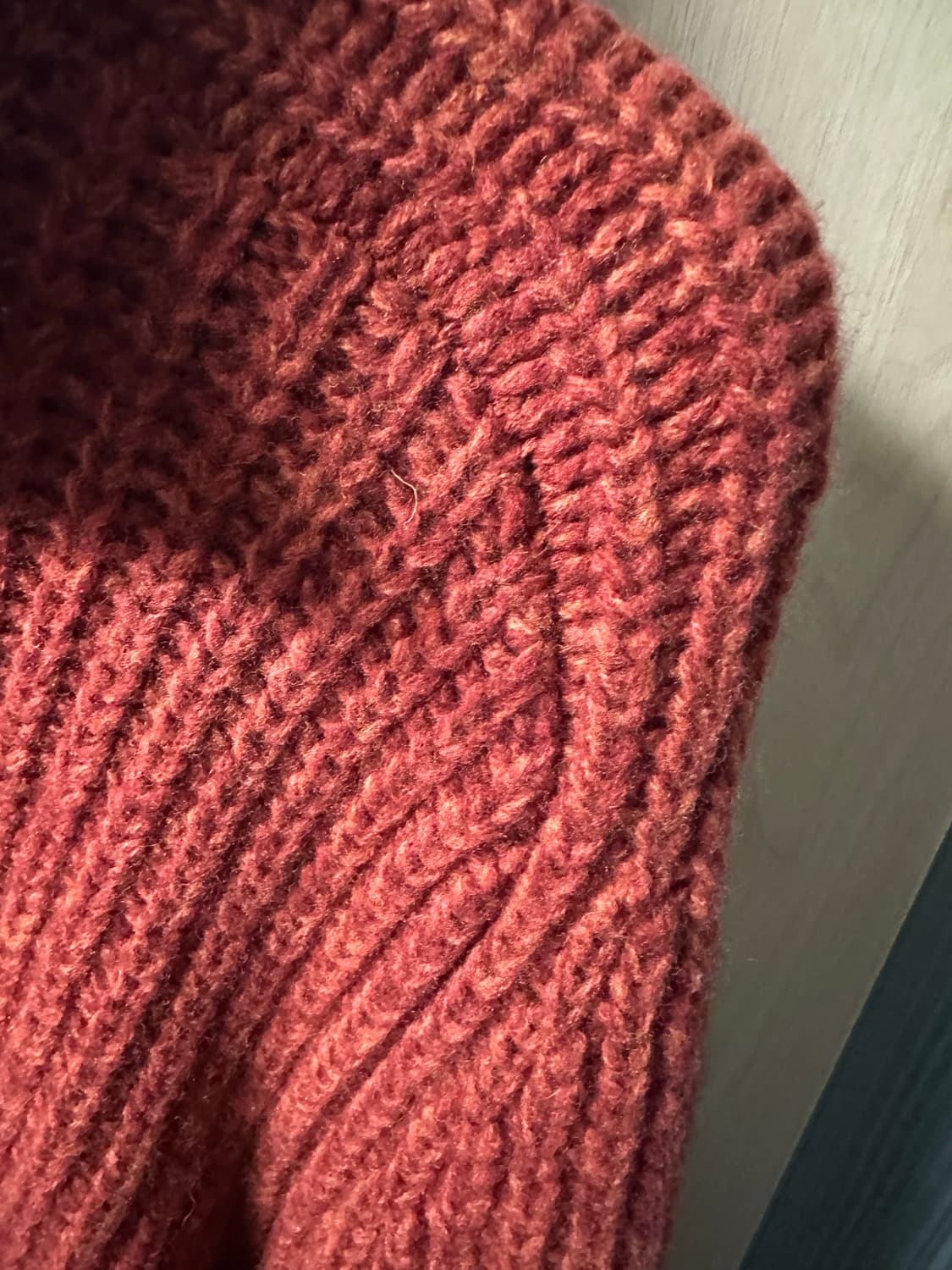 마시모 오스티 마스트럼 아카이브 견장 헤비 울니트 상품이미지7