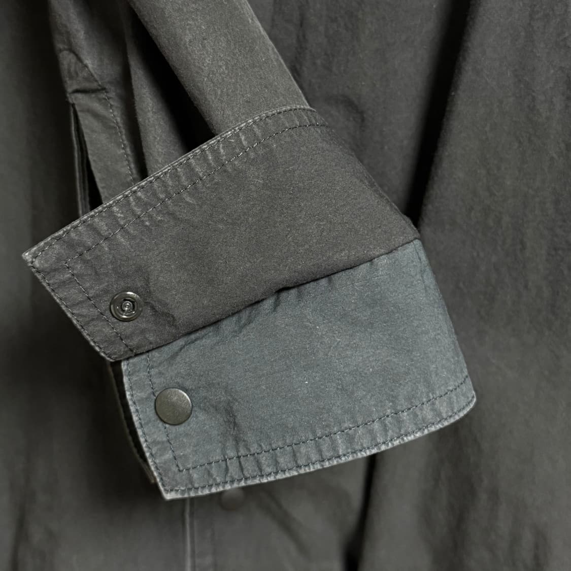 사스콰치패브릭스 18ss 논카라 나일론 셔츠 상품이미지4