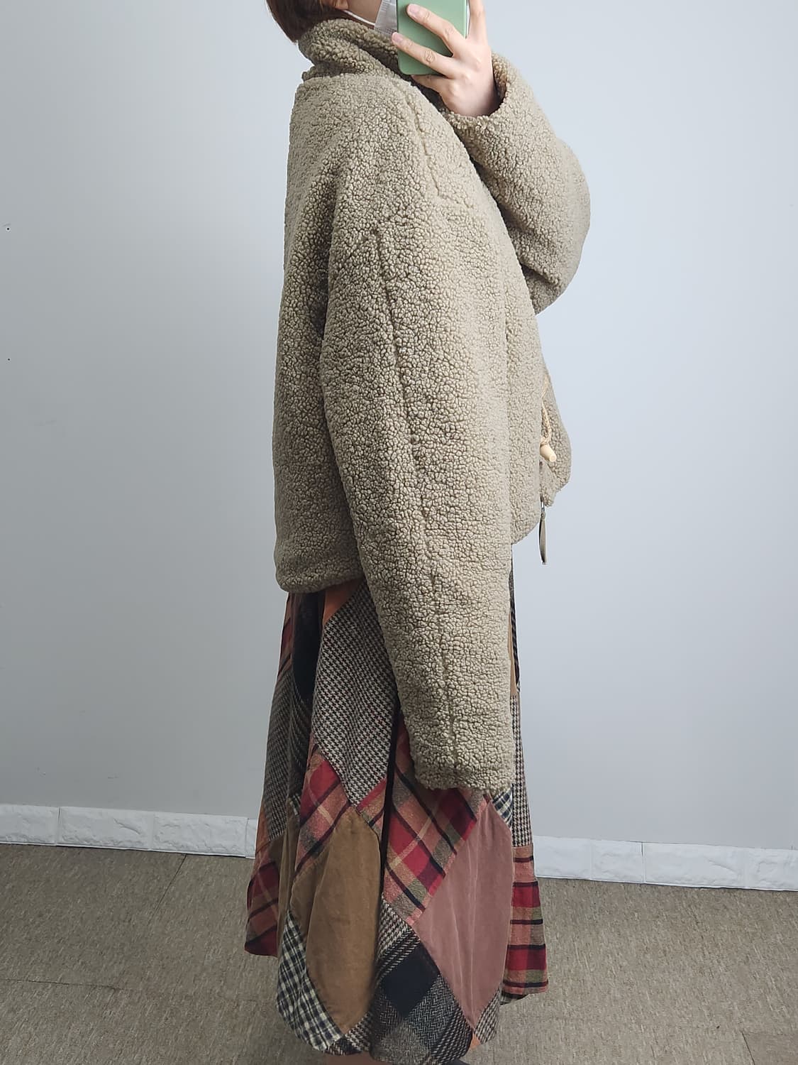 (파르티멘토) 플리스 더플 자켓 상품이미지3