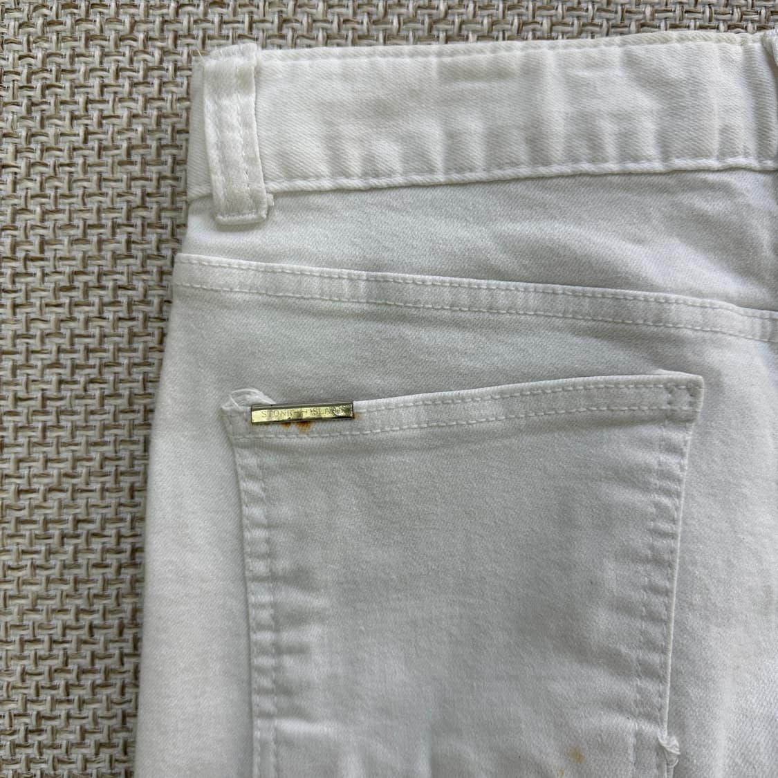 실측확인 화이트 여성용 팬츠 0326D 상품이미지5