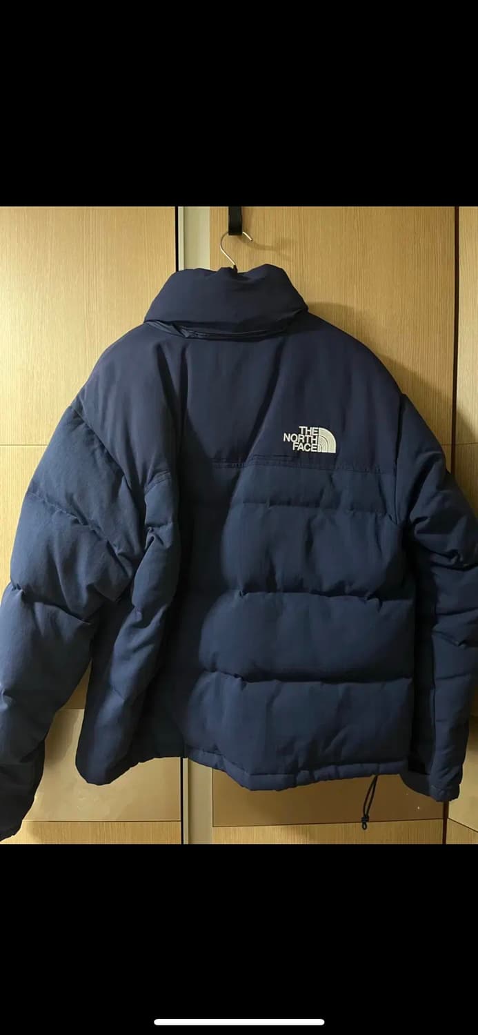 노스페이스 눕시 패딩 블루 M 팝니다 상품이미지5