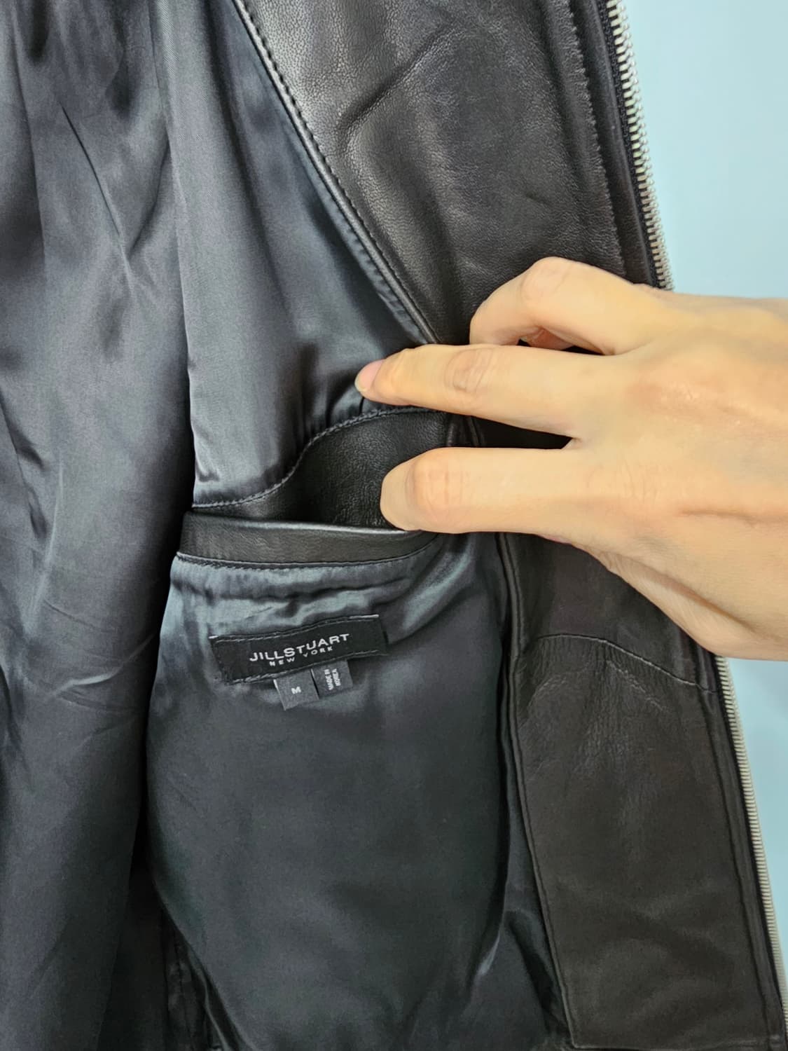 질스튜어트 뉴욕 양가죽 자켓 95 상품이미지8