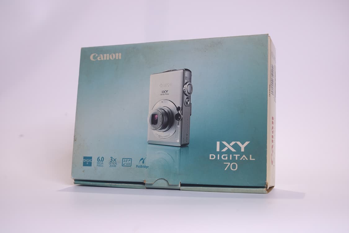 캐논 익시 디지털 70 (익서스 60 일본 내수 모델) 박스셋 상품이미지9
