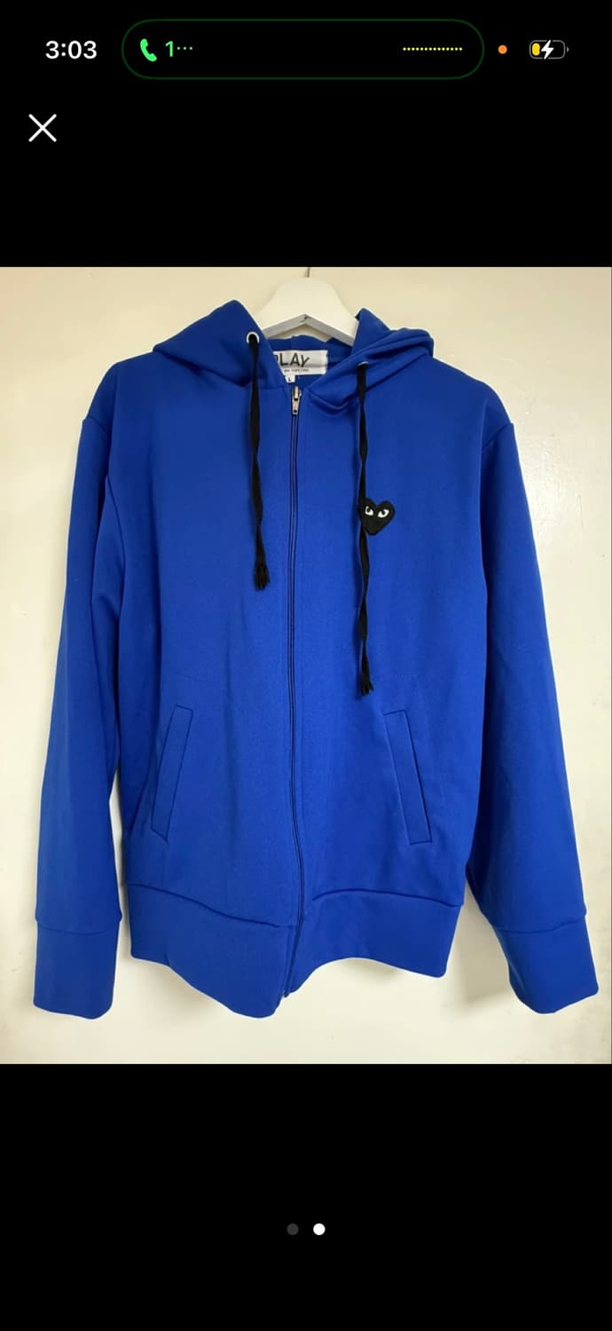 꼼데가르송 후드집업 상품이미지2