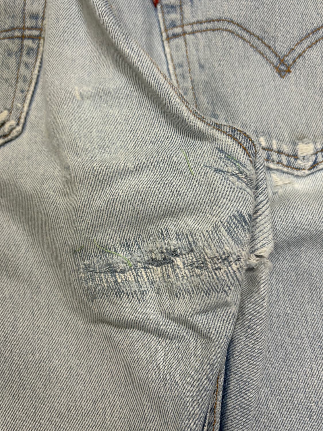 90s Levi’s usa 501 아이스블루 boro 상품이미지10