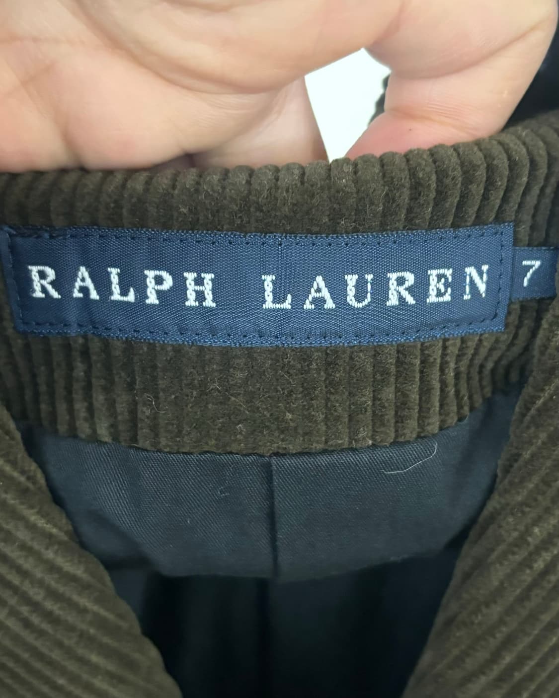 랄프 로렌 다크 카키 코듀로이 자켓 상품이미지7