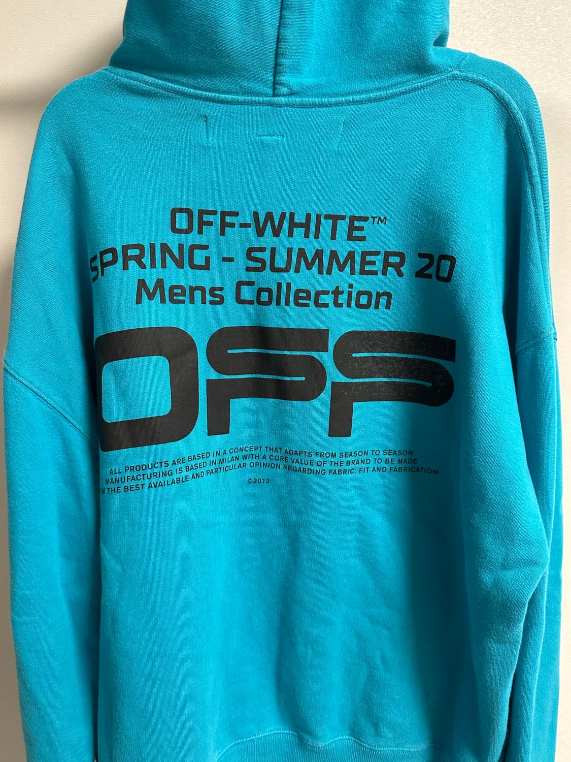 오프화이트 20SS 남성 컬렉션 후드티 L 상품이미지3