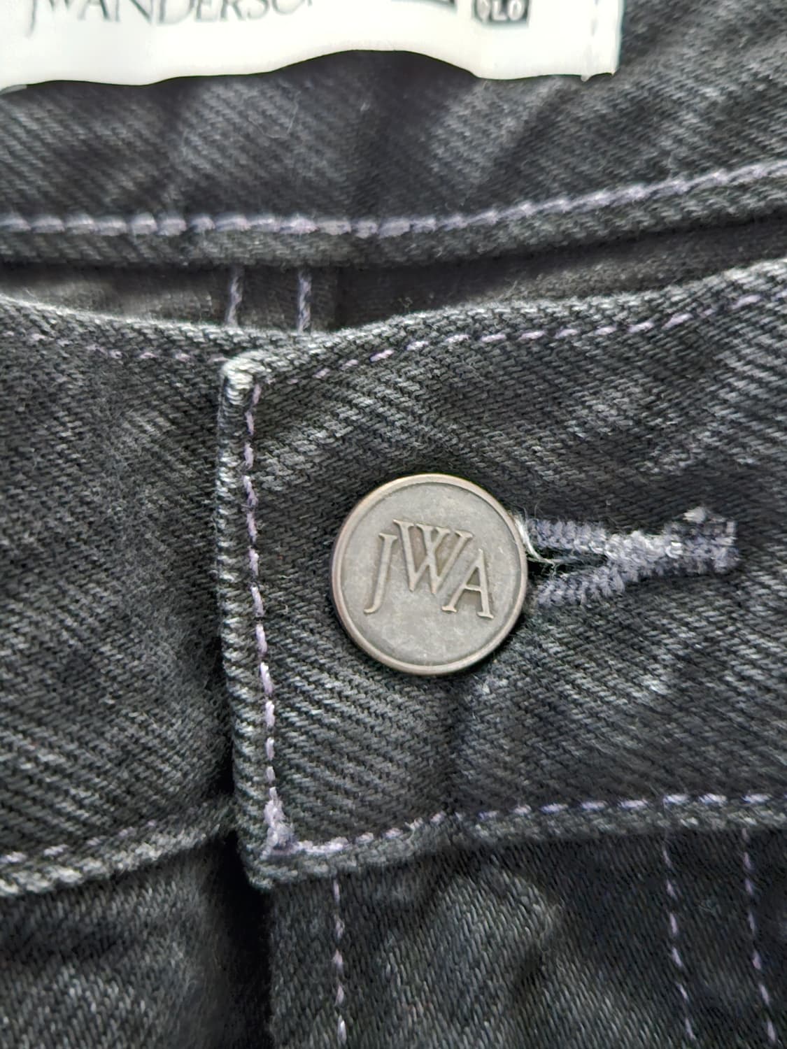 유니클로 jw앤더슨 와이드핏진 다크그레이 30 상품이미지5