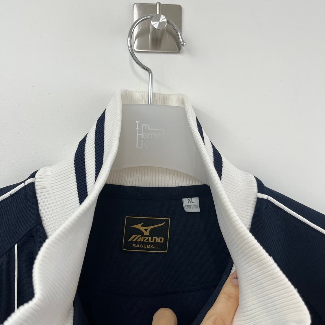 미즈노 베이스볼 네이비 트랙탑 져지 상품이미지8