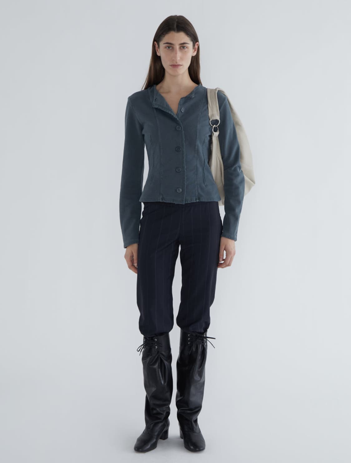 [S,M]팔로마울 Sanpi 가디건/블루 상품이미지4