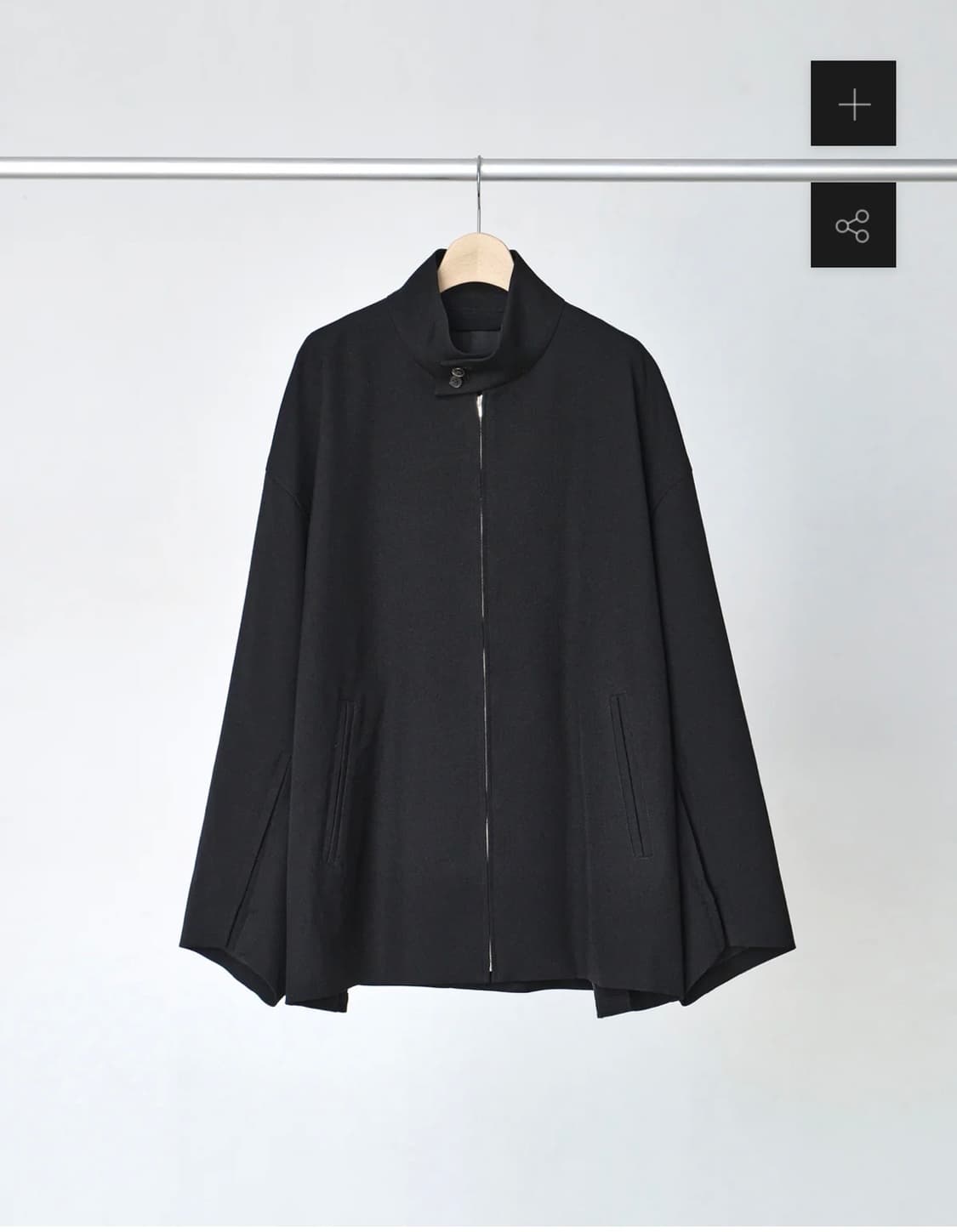 BLANC YM / Wool Surge Harrington Jacket  상품이미지1