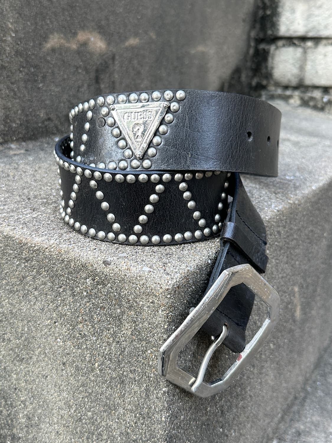 GUESS stud point western belt  상품이미지2
