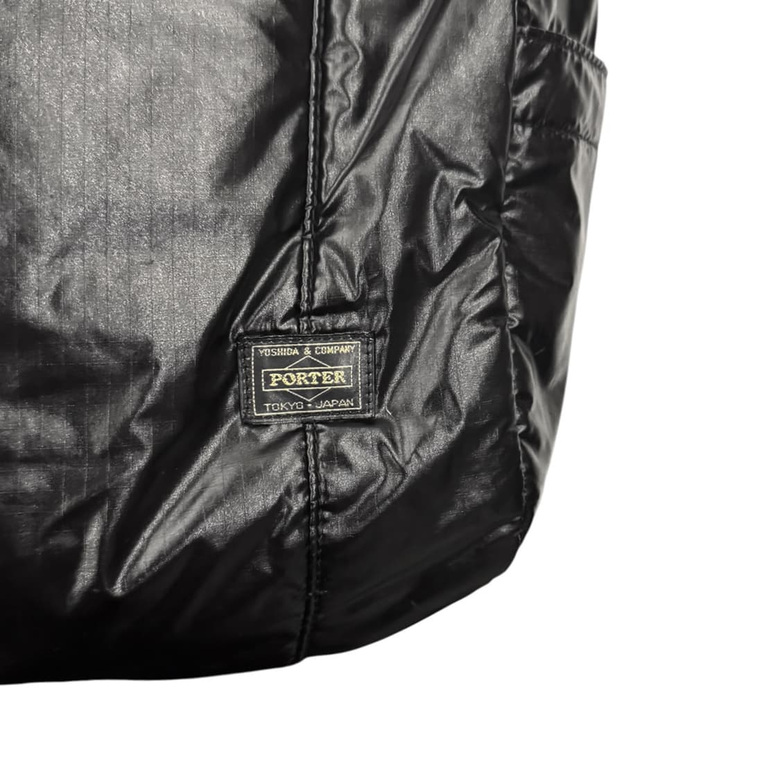 포터 실레 글로시 백팩 블랙 (L) 상품이미지4