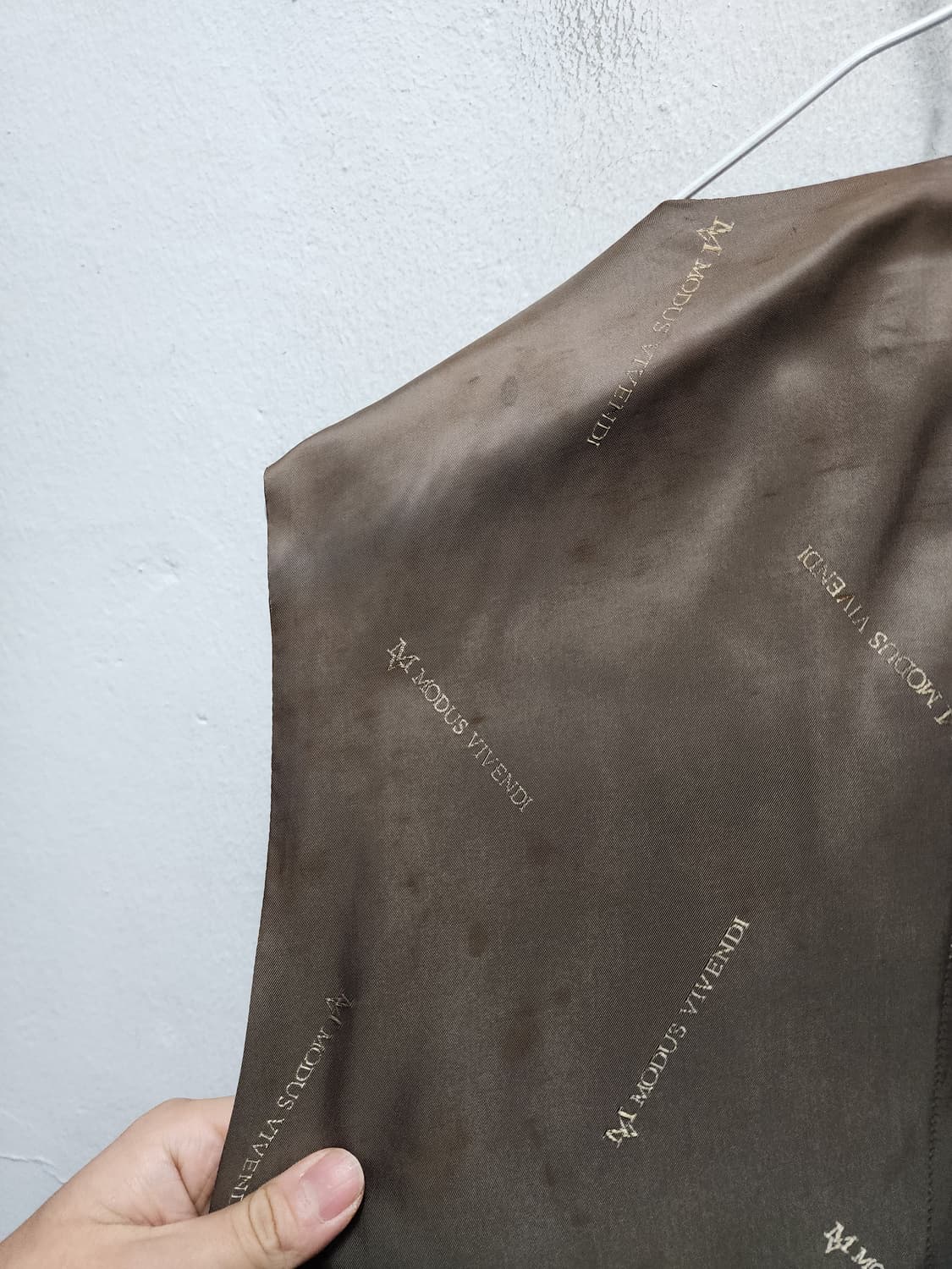 Modus Vivendi 모직 베스트 셋업 상품이미지5