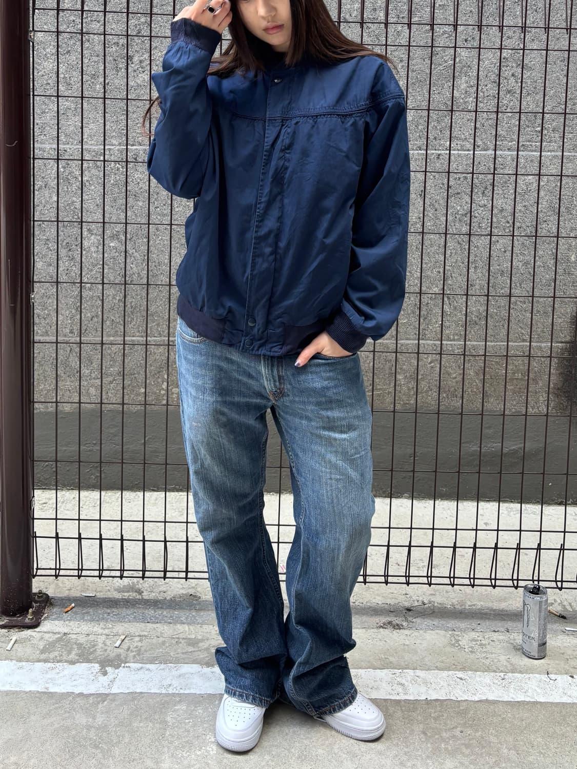 베이힐 클래식 네이비 점퍼 상품이미지5