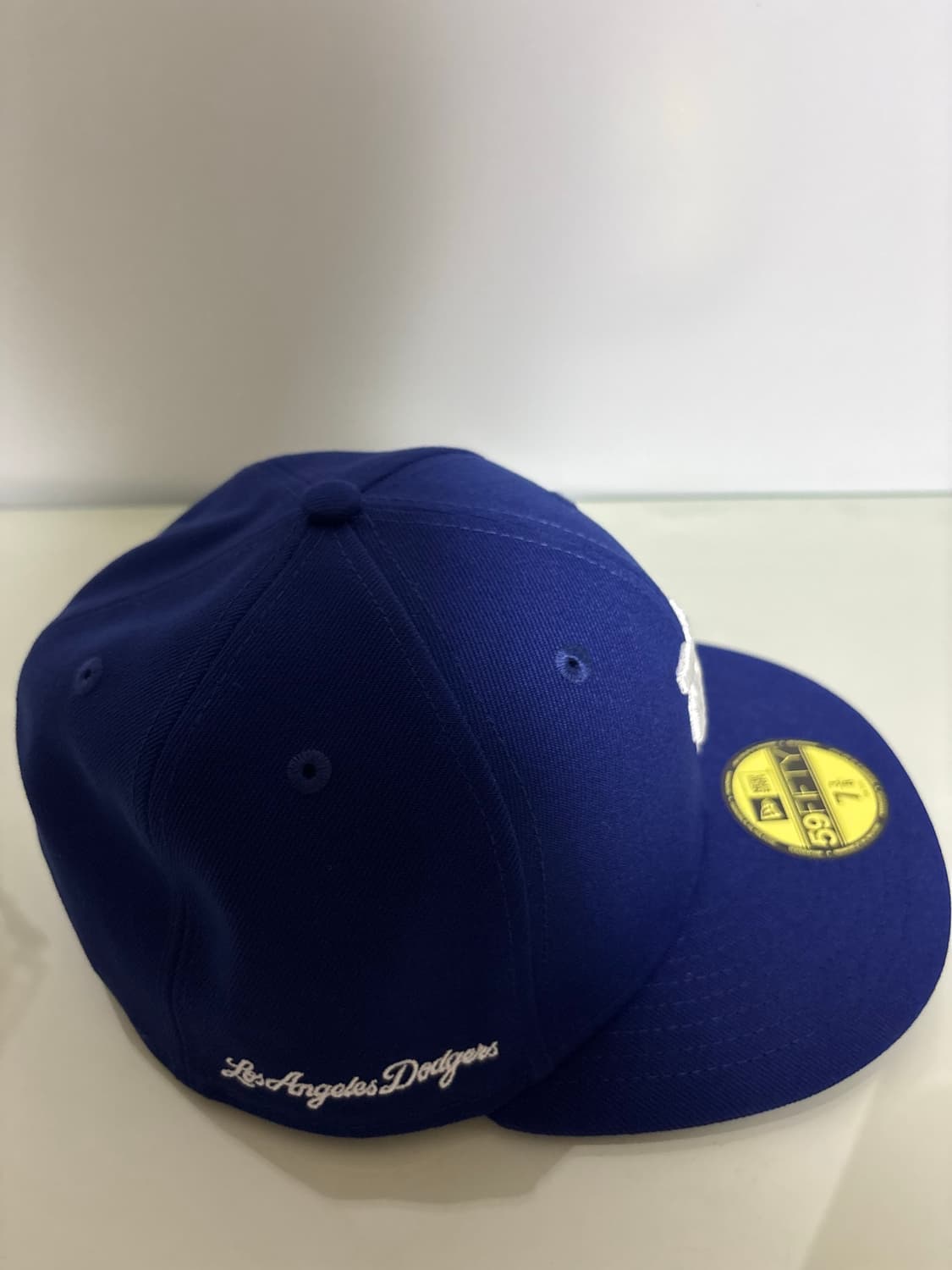 뉴에라 LA 다저스 업사이드 다운 다크로얄 59FIFTY 피티드 캡 상품이미지4