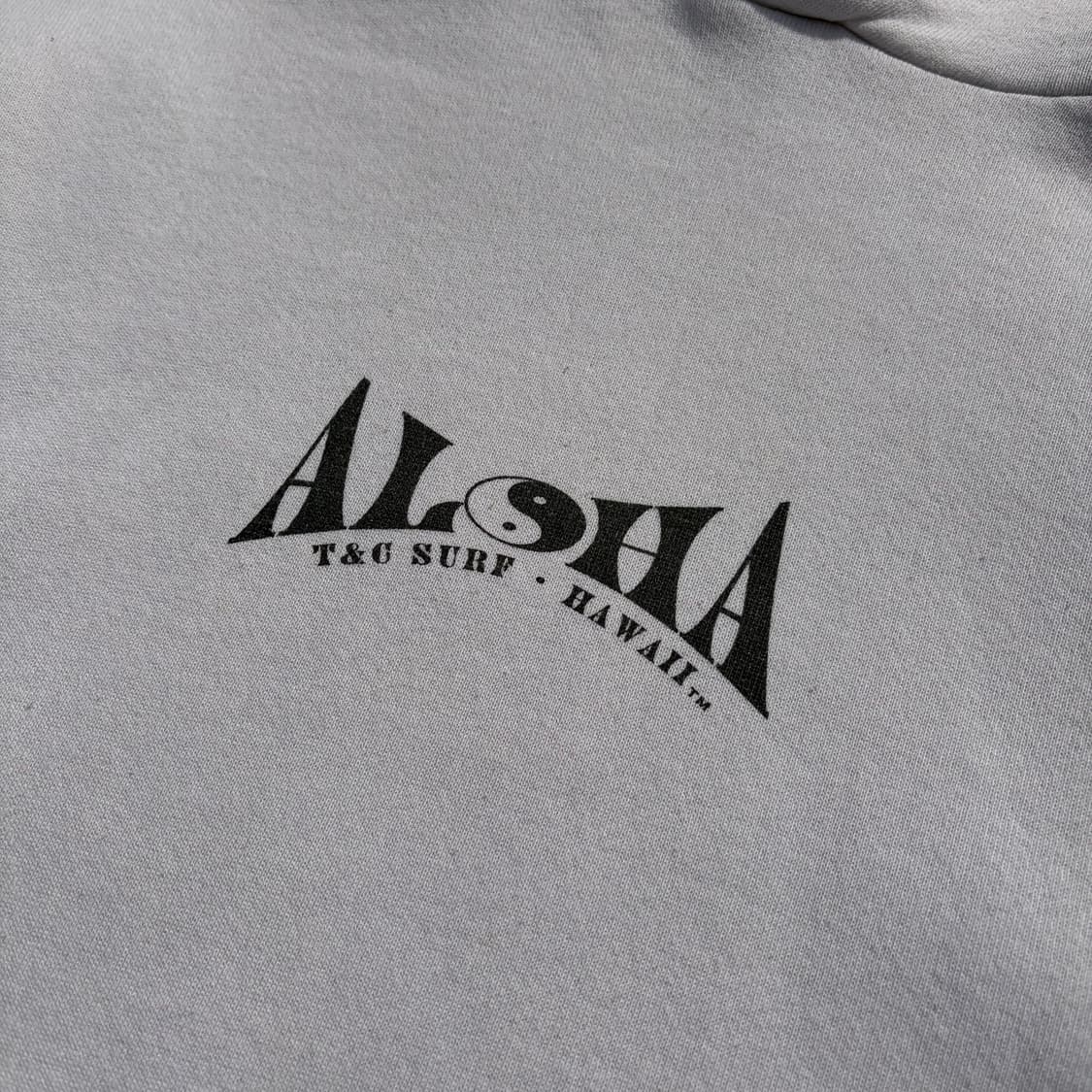 90s USA OG Aloha 빈티지 후드티 M 상품이미지5