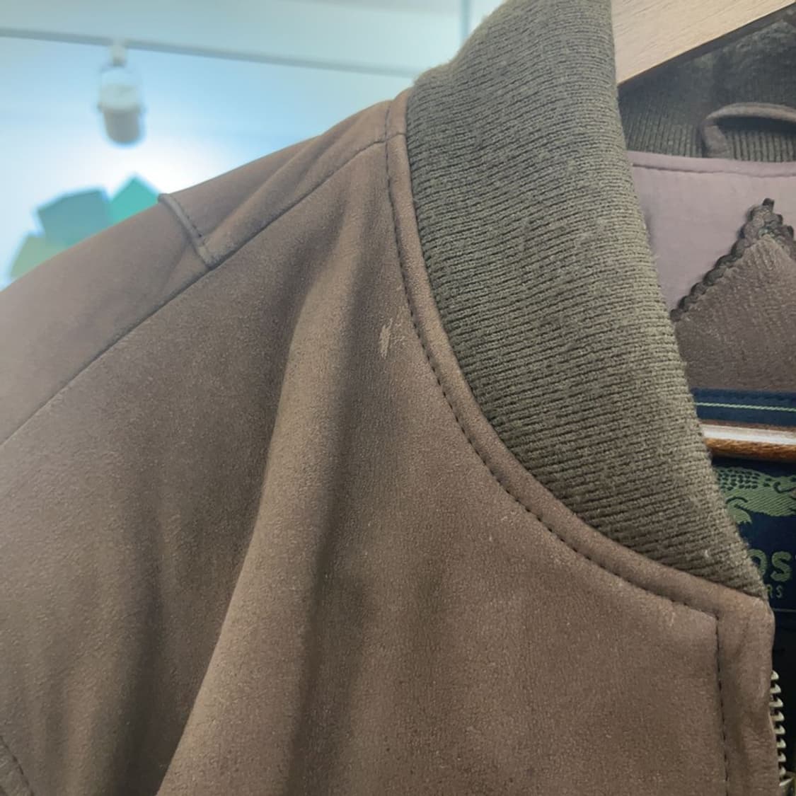 라코스테 모던시크 캐주얼 양가죽 블루종 자켓 100 C09279 상품이미지10