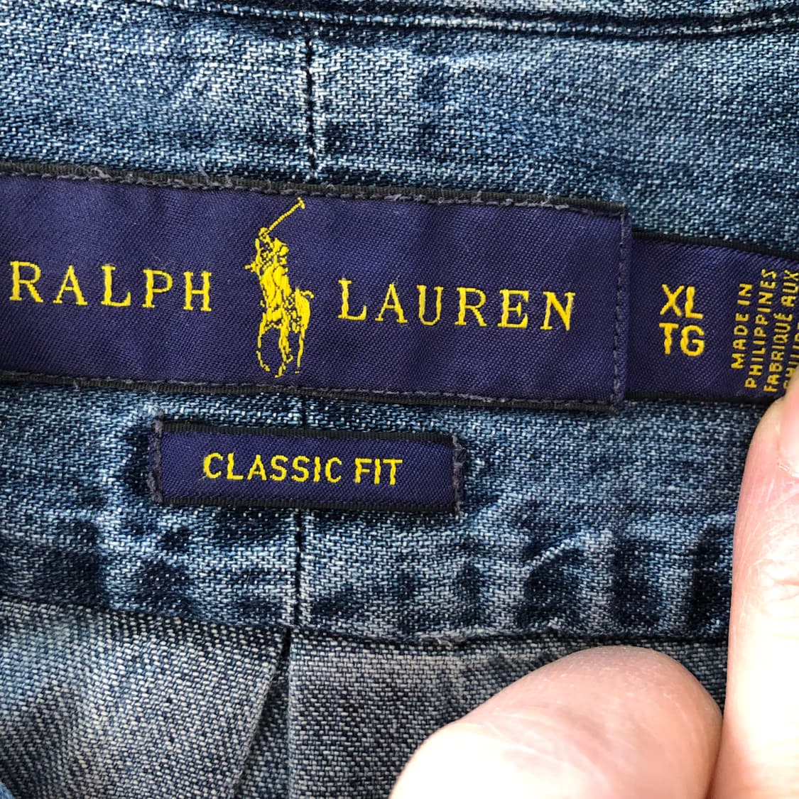 폴로 랄프로렌 데님셔츠 상품이미지5