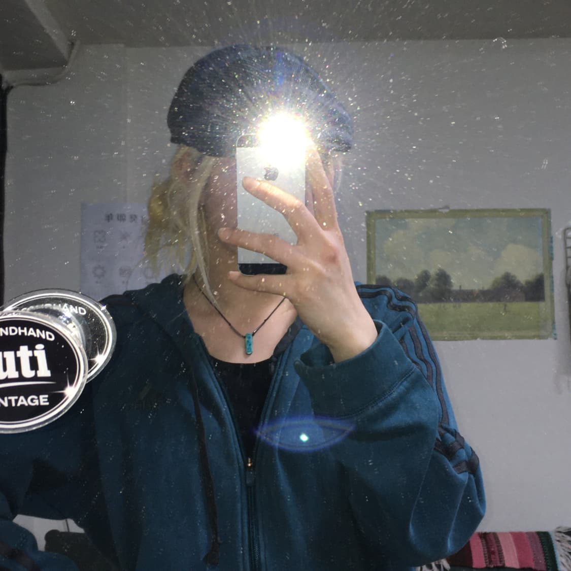 투티/0188 캉골 헌팅캡 체크 패턴 상품이미지2