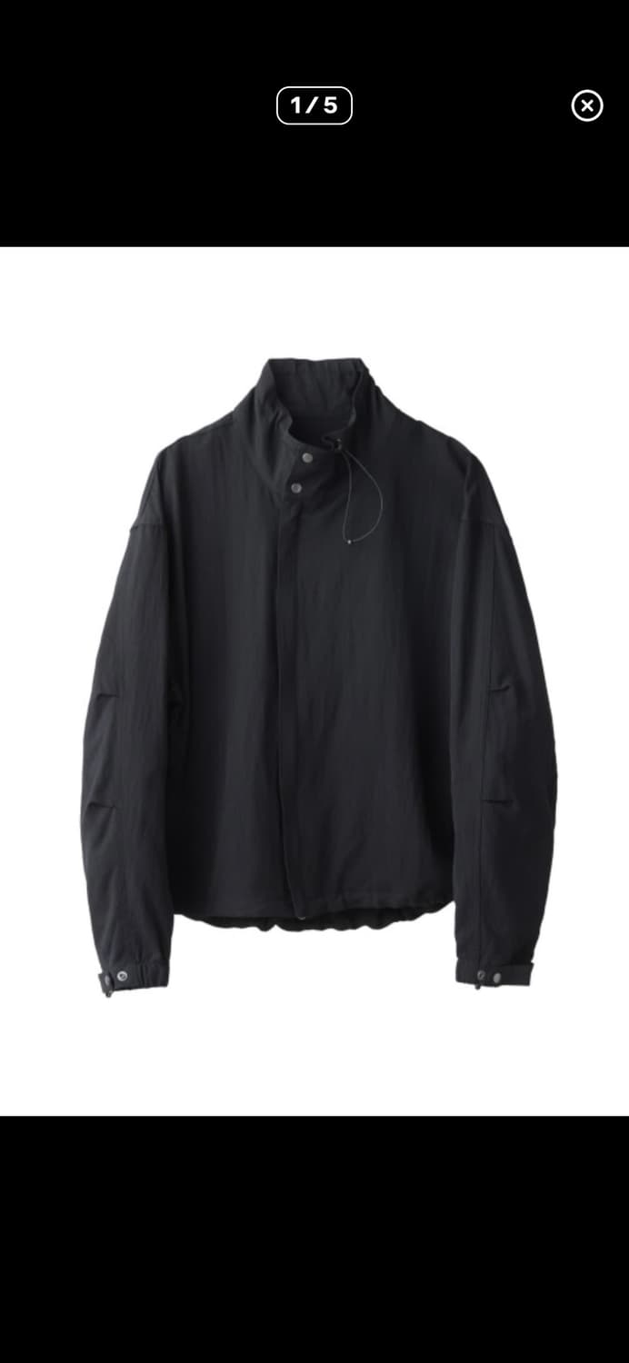 (삽니다) 해칭룸 스트링 밀 자켓 블랙 3사이즈 상품이미지1