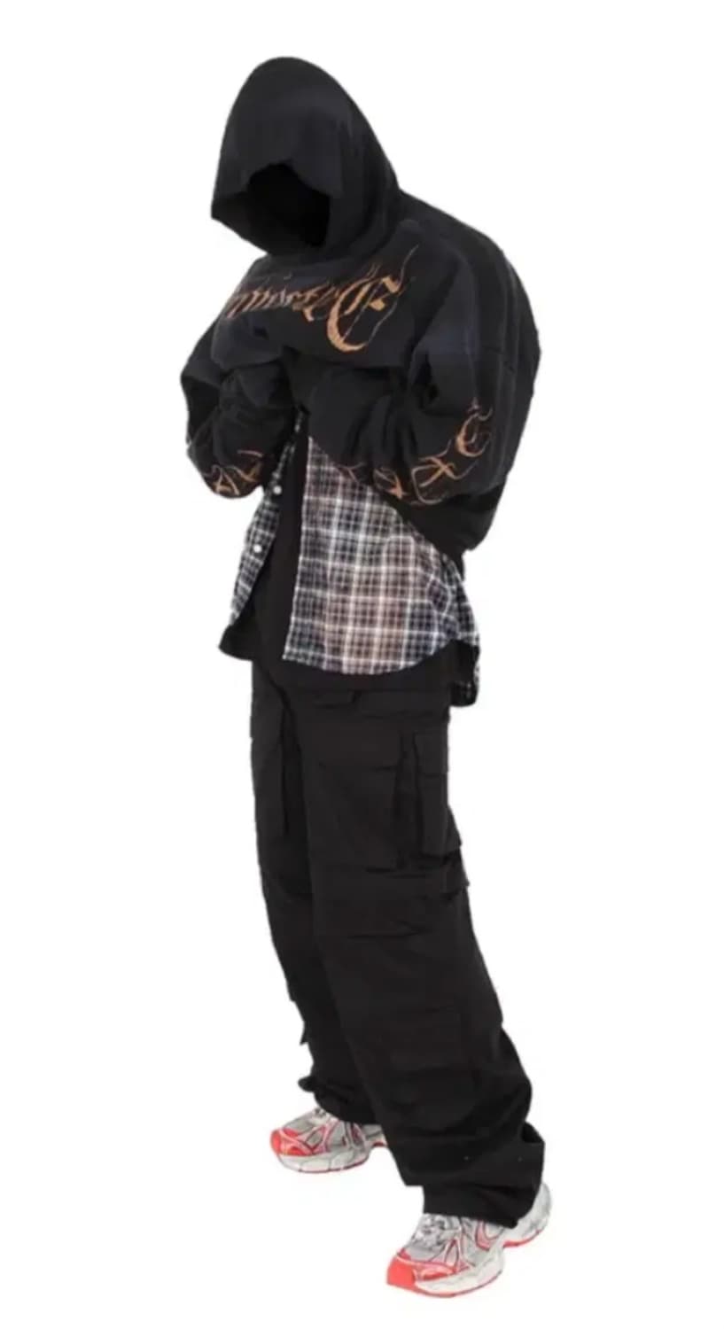 이현프로젝트 플레임 후드티 상품이미지3