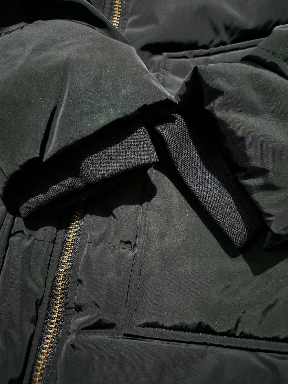 빈폴 스포츠넥 양털 구스다운 롱 패딩 95 상품이미지5