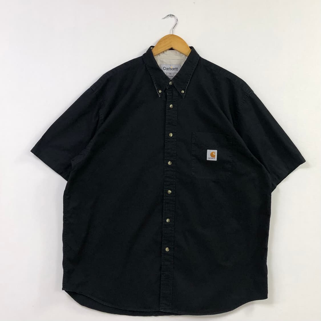 Xxl 칼하트 블랙 워크 셔츠 상품이미지2