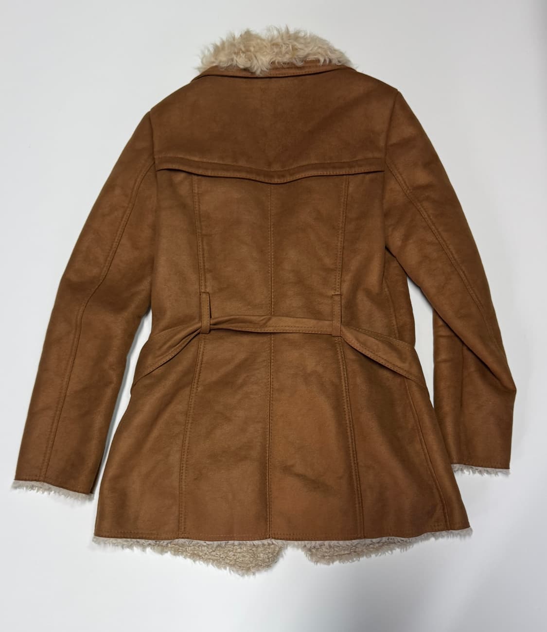 여성 모조에스핀 양모 무스탕 자켓 55 상품이미지2