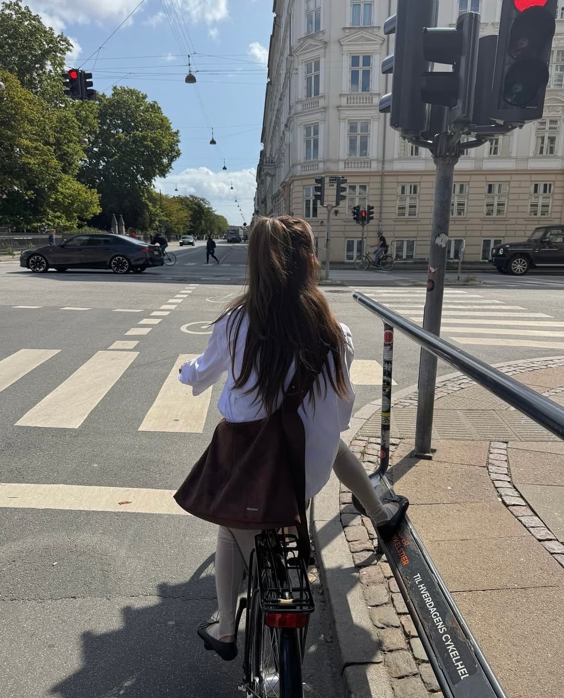 (필인더블랭크xDASHA) D Wide Strap Bag _Brown 상품이미지5