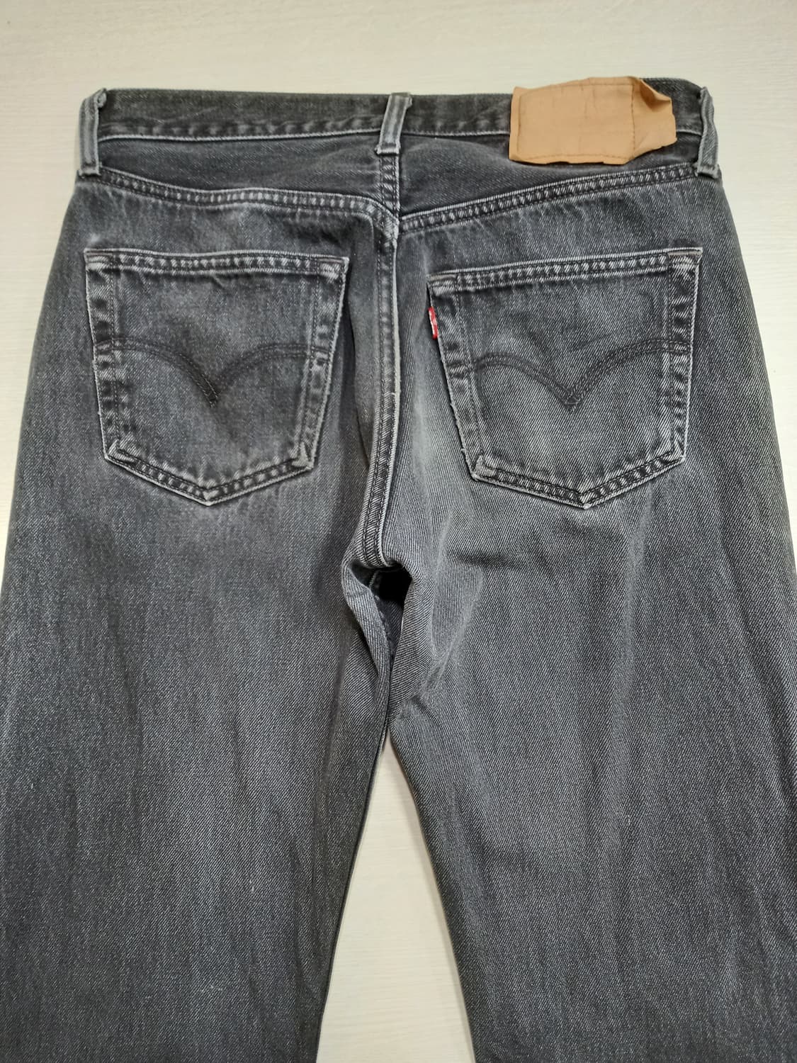 30 02's 리바이스501 일자진 블랙 30-134 상품이미지4