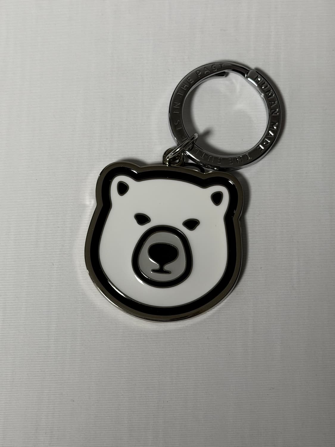  휴먼메이드 애니멀 헤드 키링 폴라 베어 화이트 상품이미지1