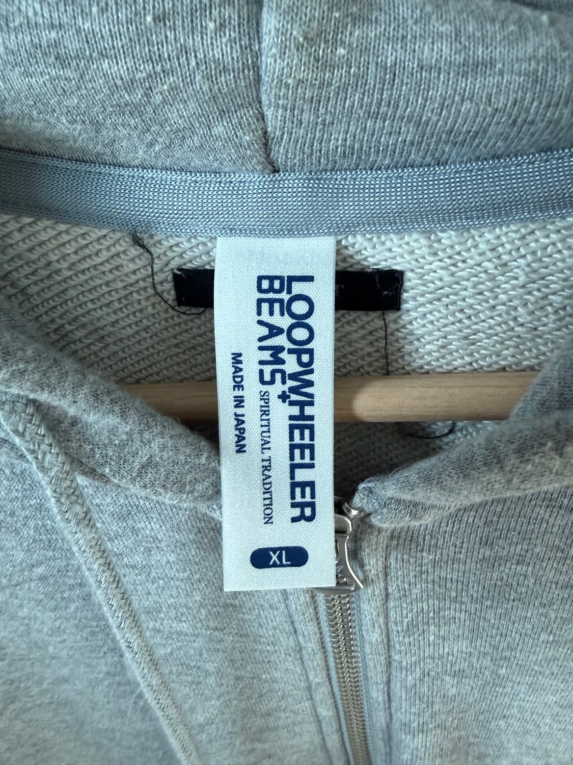 빔스플러스 루프휠러 스웻 집업 상품이미지3