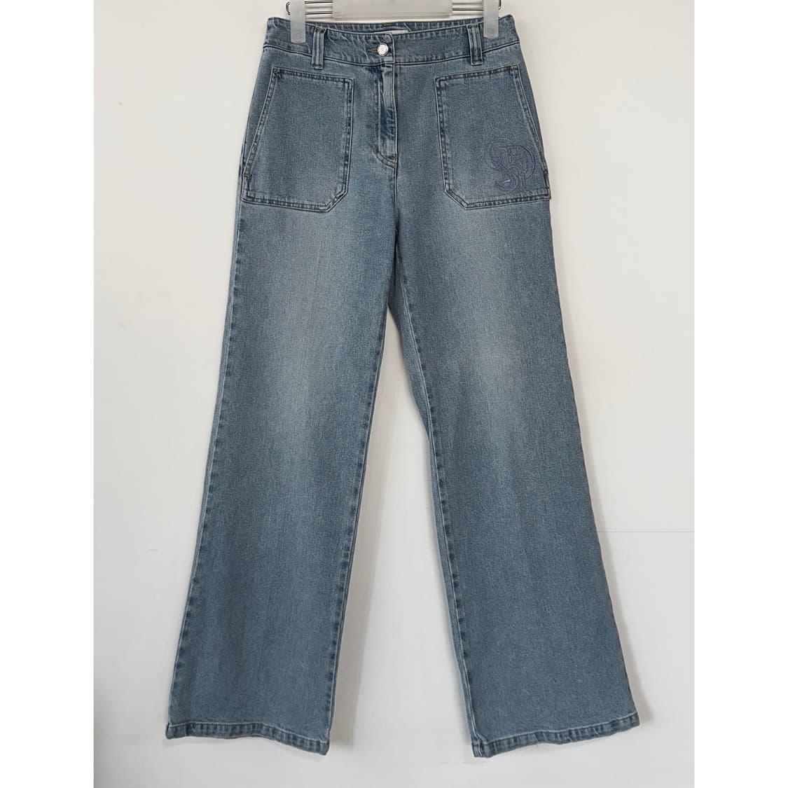 오즈세컨 24 로고 자수 데님 팬츠 상품이미지1