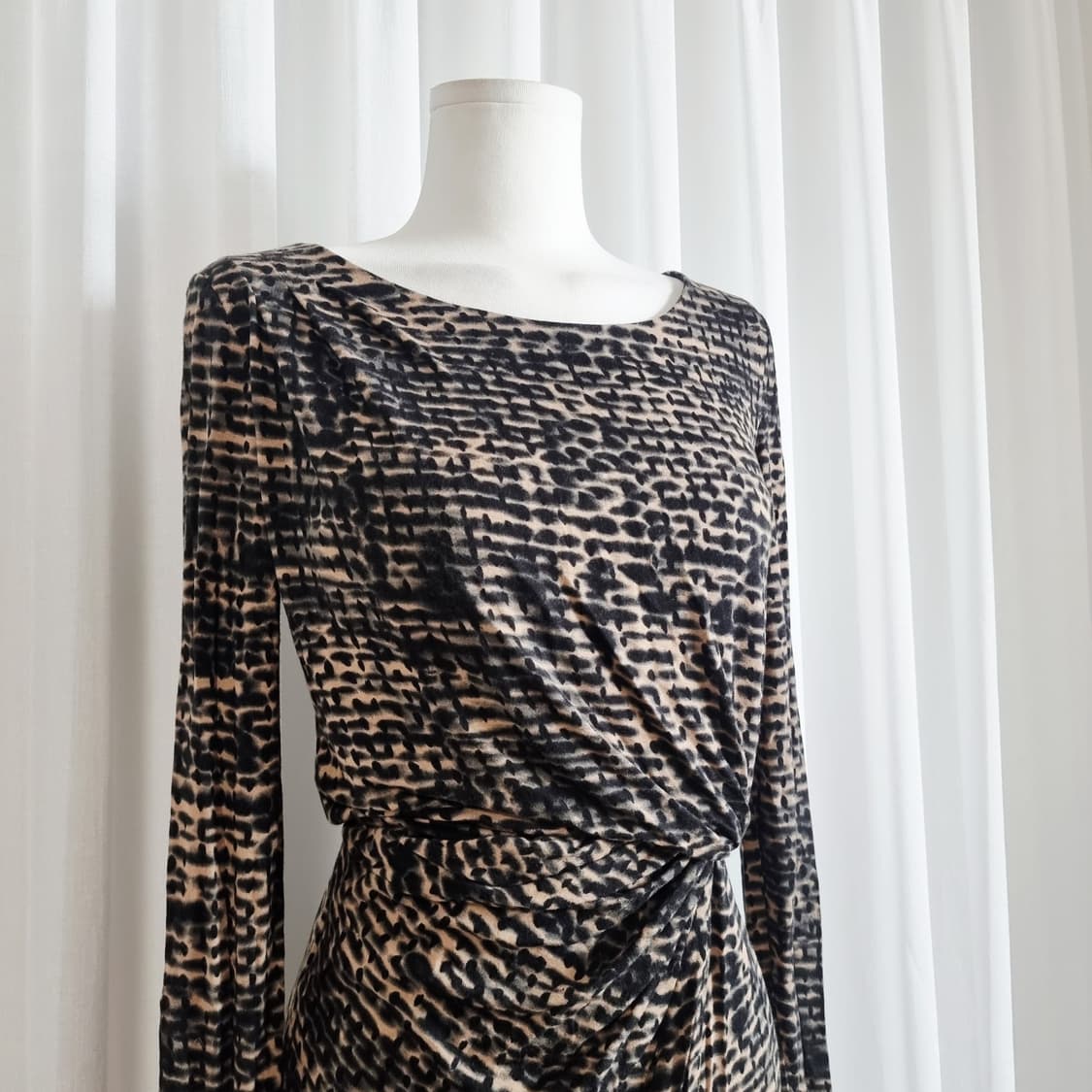 막스마라스튜디오 셔링스판 원피스 (55)상태최상/made in Italy 상품이미지5