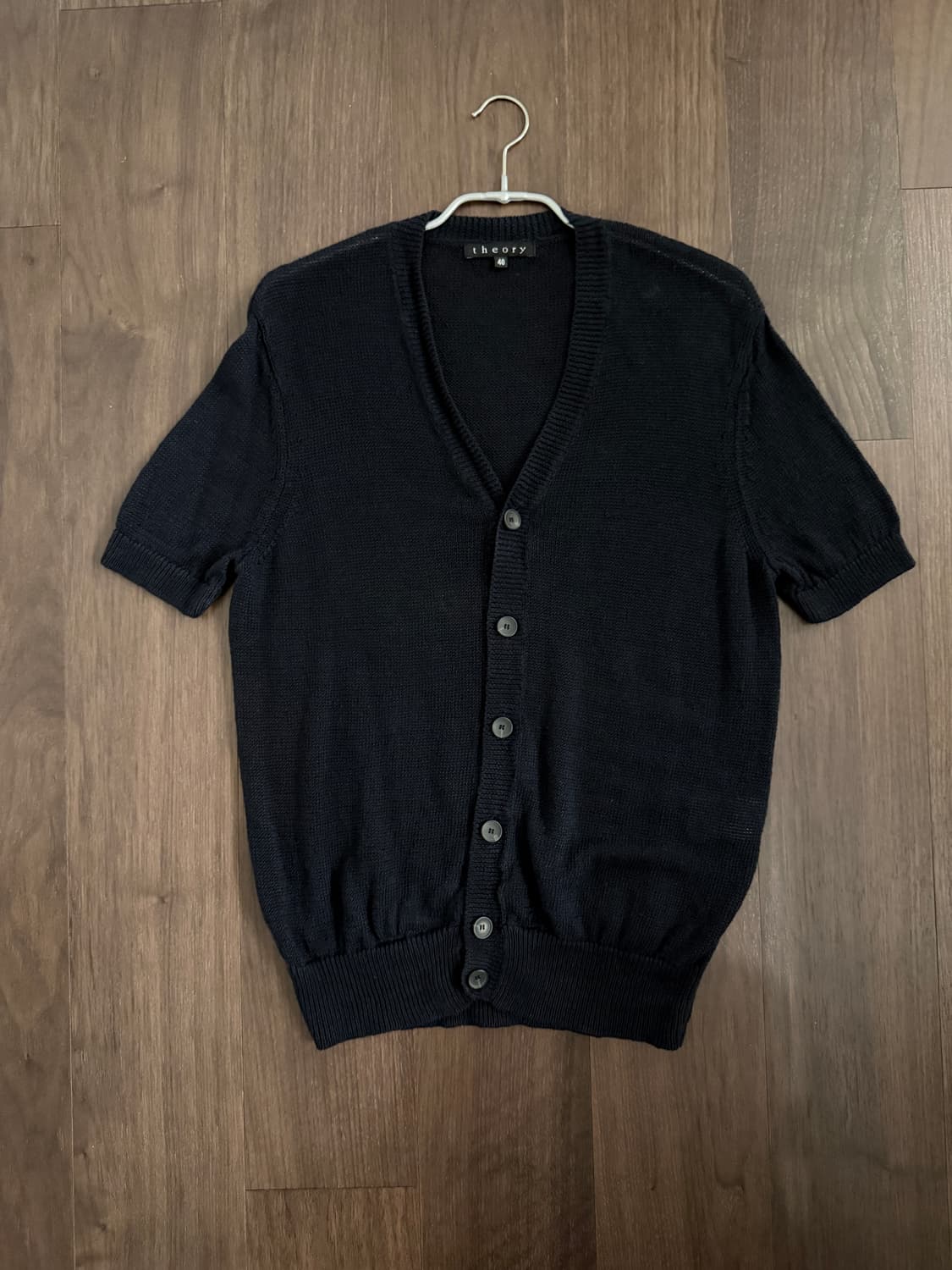 띠어리 반팔 가디건 상품이미지1