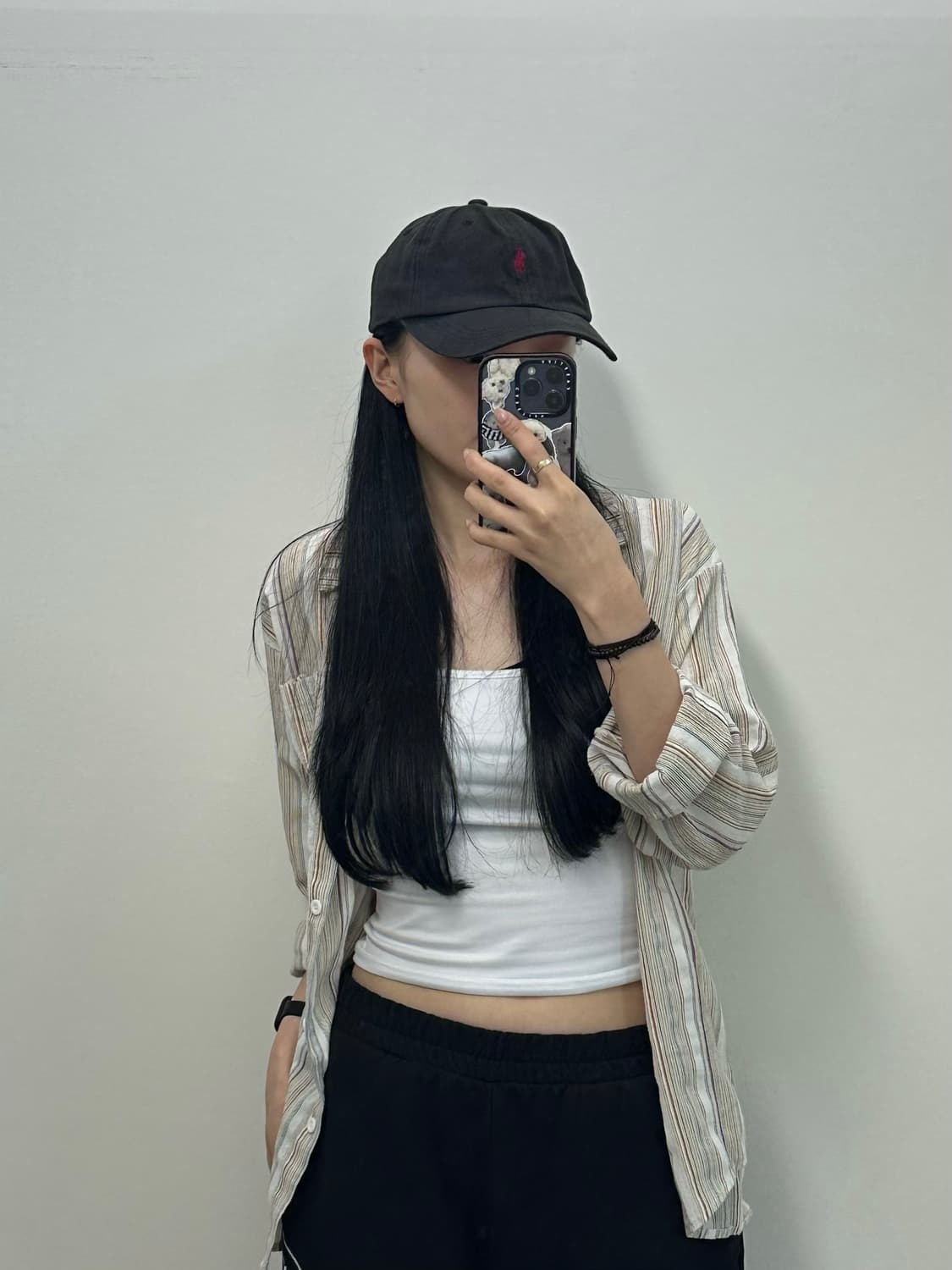 폴로 랄프로렌 블랙 가죽스트랩 볼캡 상품이미지2