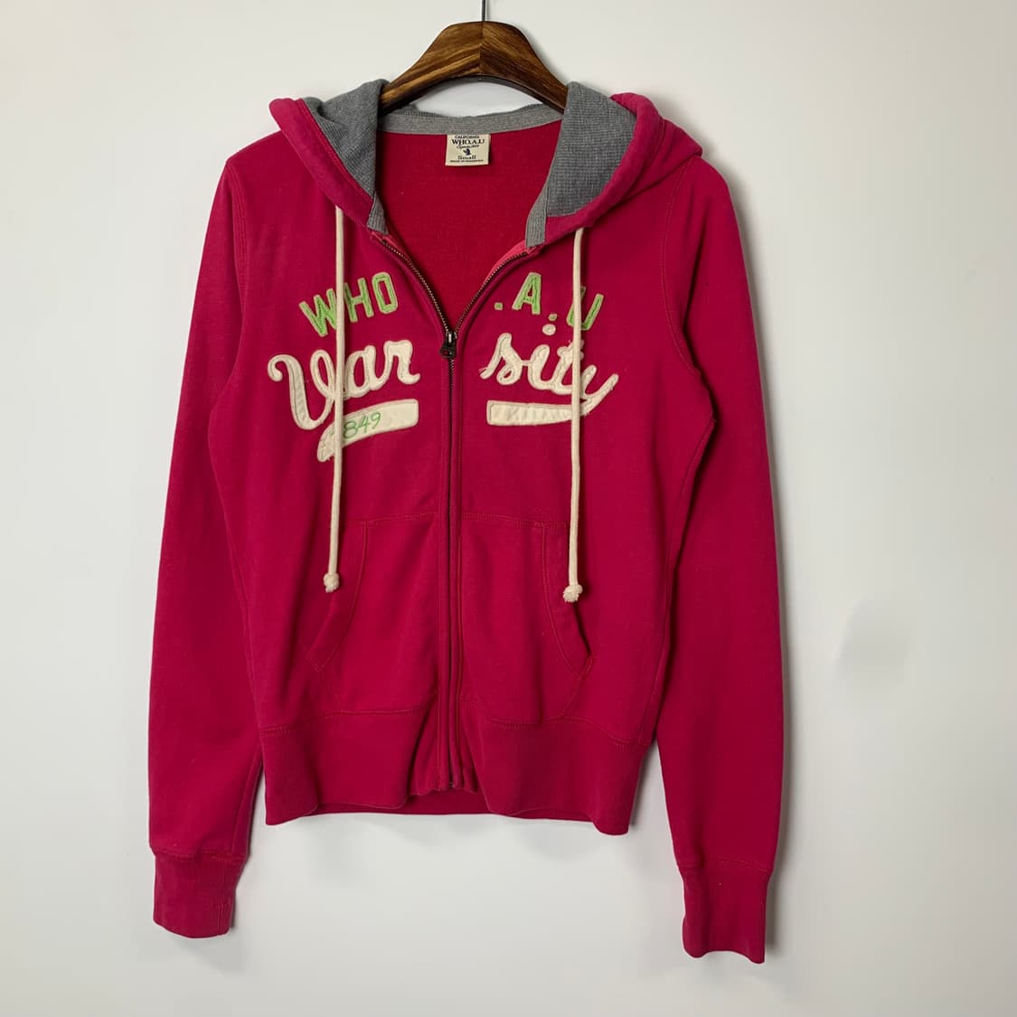 후아유 y2k 와투케 후드집업 상품이미지2