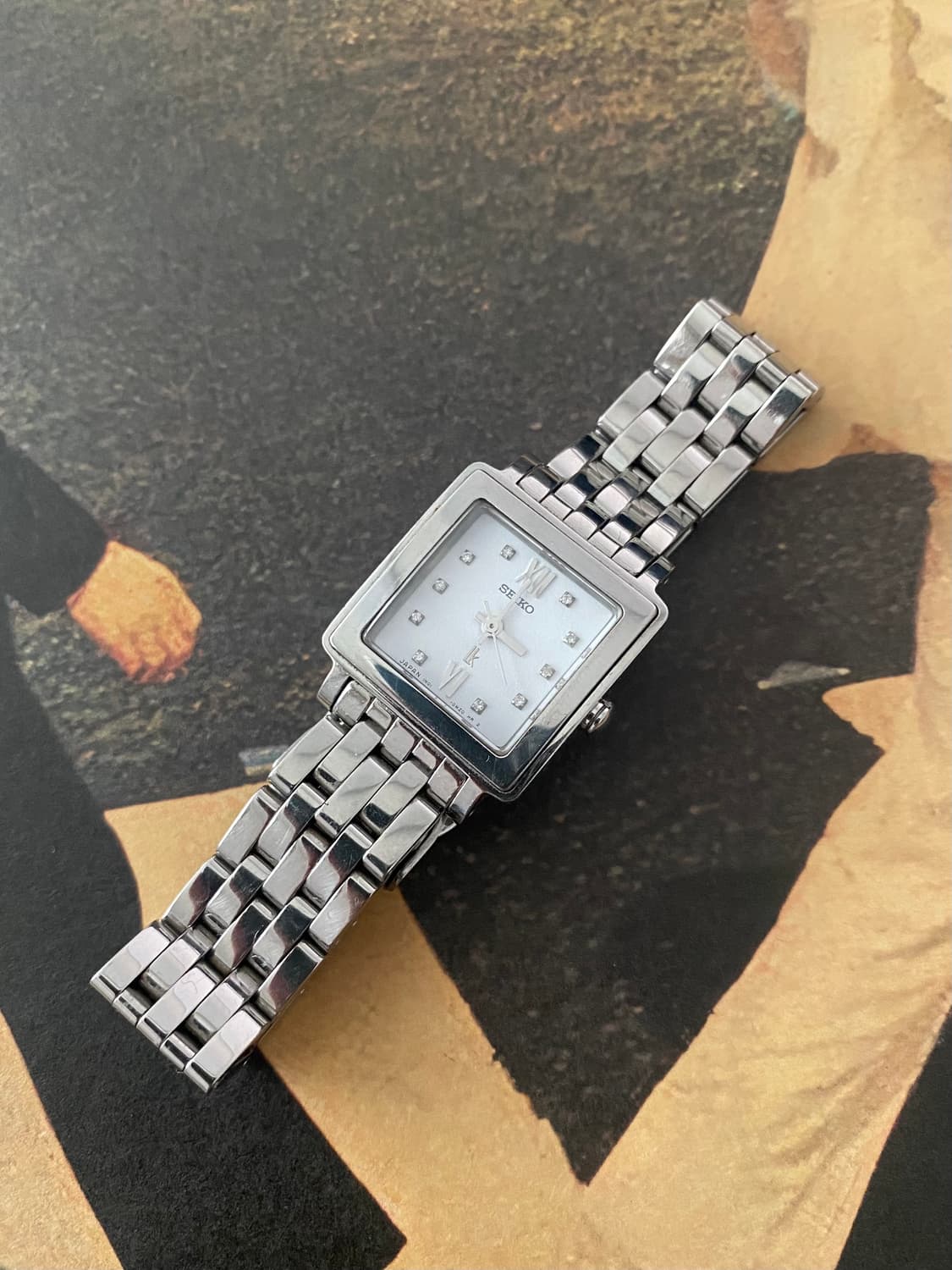 세이코 Seiko 쿼츠 lk 루키아 스퀘어 레이디스 상품이미지1