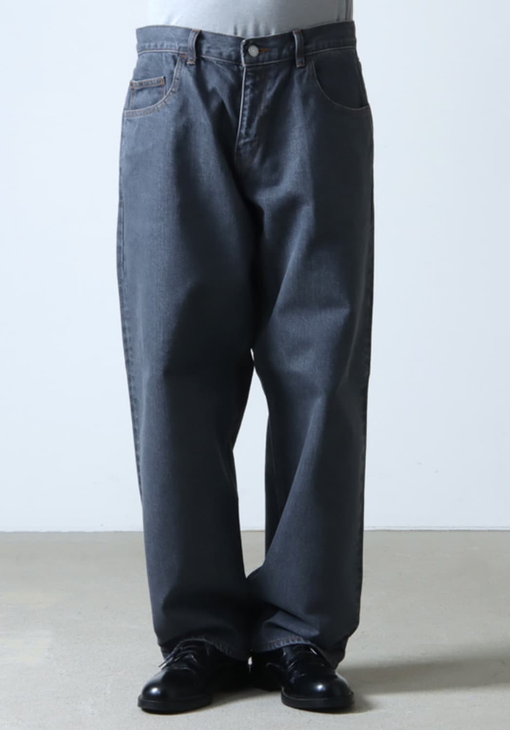 Ciota 배기 5포켓 데님팬츠 그레이 상품이미지10