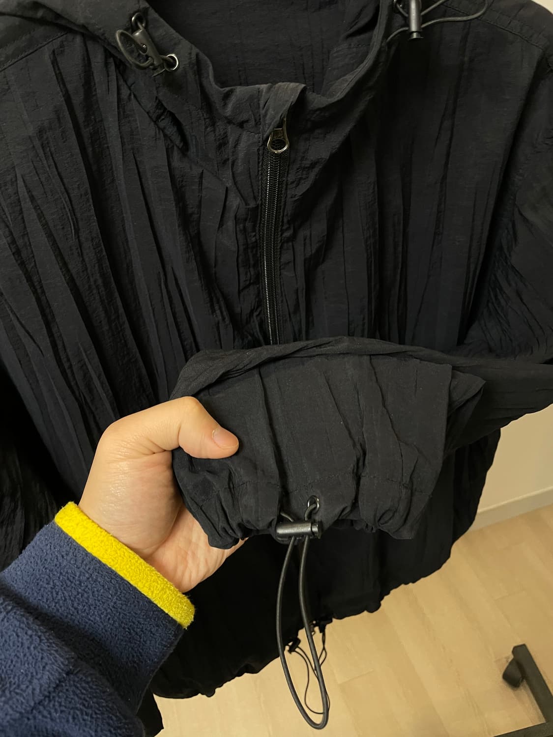 (S) Coor 쿠어 투웨이 스트링 바람막이 자켓 상품이미지3