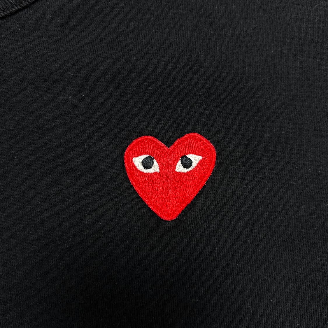 꼼데가르송 레드와펜 블랙 반팔(XL) 상품이미지4