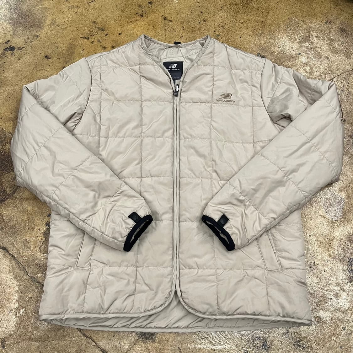 [정품/95,m] 뉴발란스 퀼팅 패딩 자켓 b10 상품이미지2
