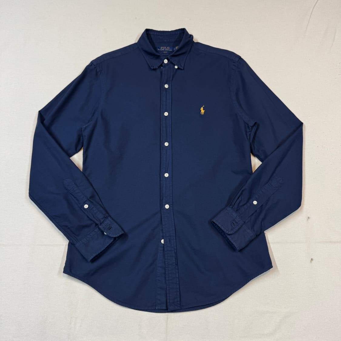M) 폴로 랄프로렌 클래식 가먼트다이 셔츠 큐알탭 신형 상품이미지1