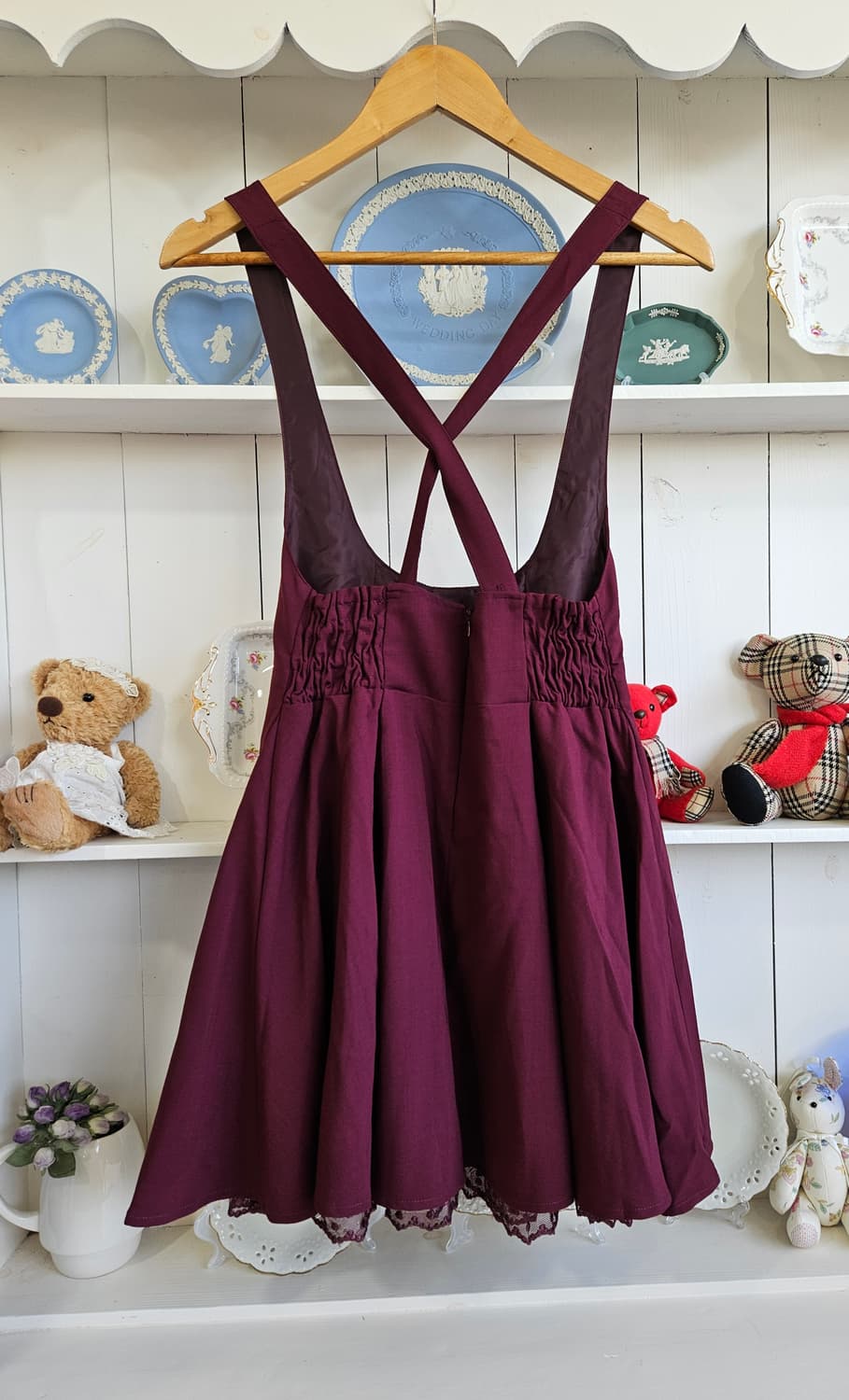 Secret Magic 와인 점퍼원피스 상품이미지5