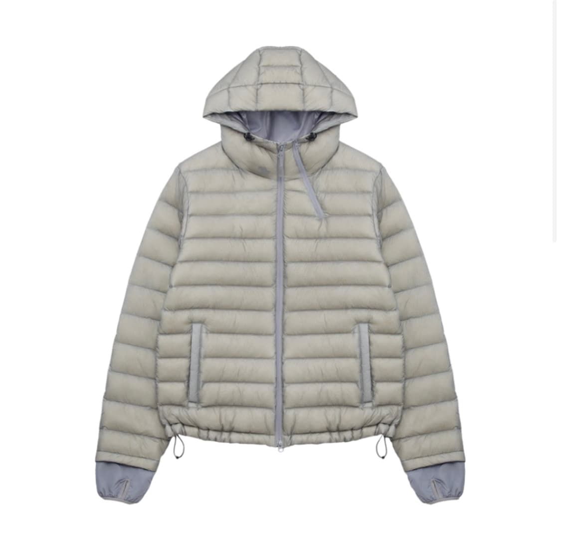 산산기어 서픽스 푸퍼 자켓 그레이 - 24FW 상품이미지1