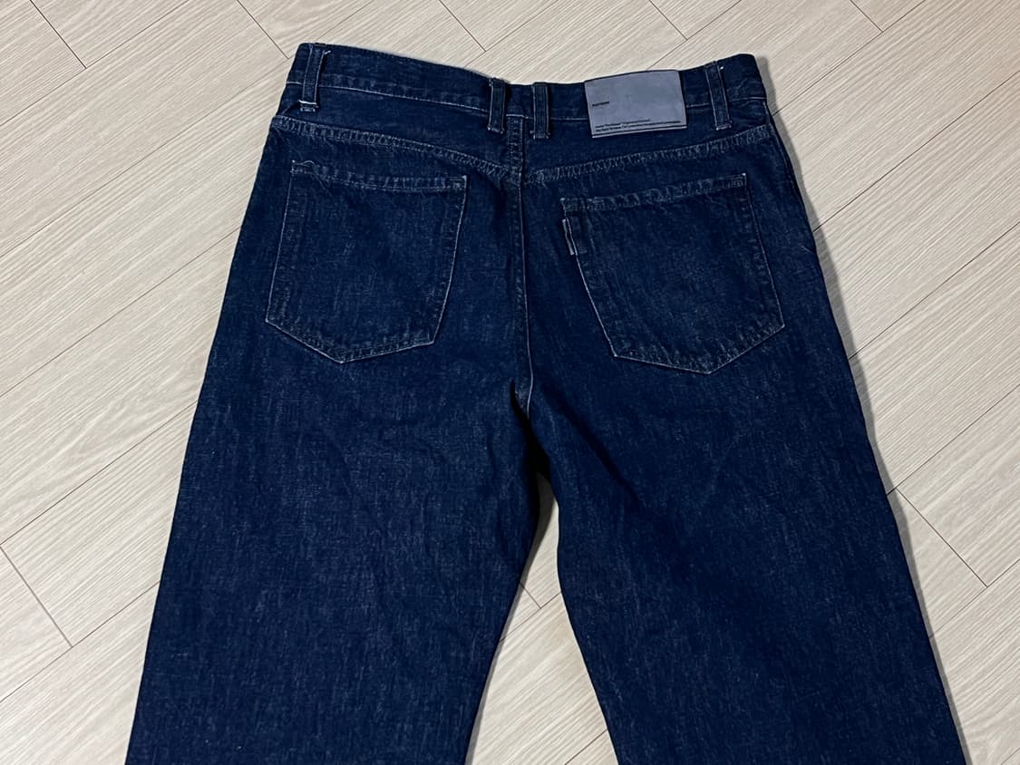 포터리/원워시드 스트레이트 데님 블루/1 상품이미지3