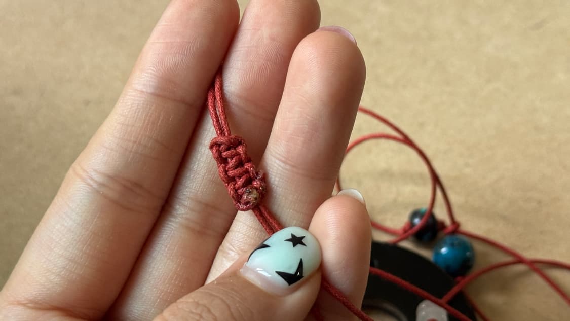 써클 팬던트 매듭 목걸이 상품이미지4
